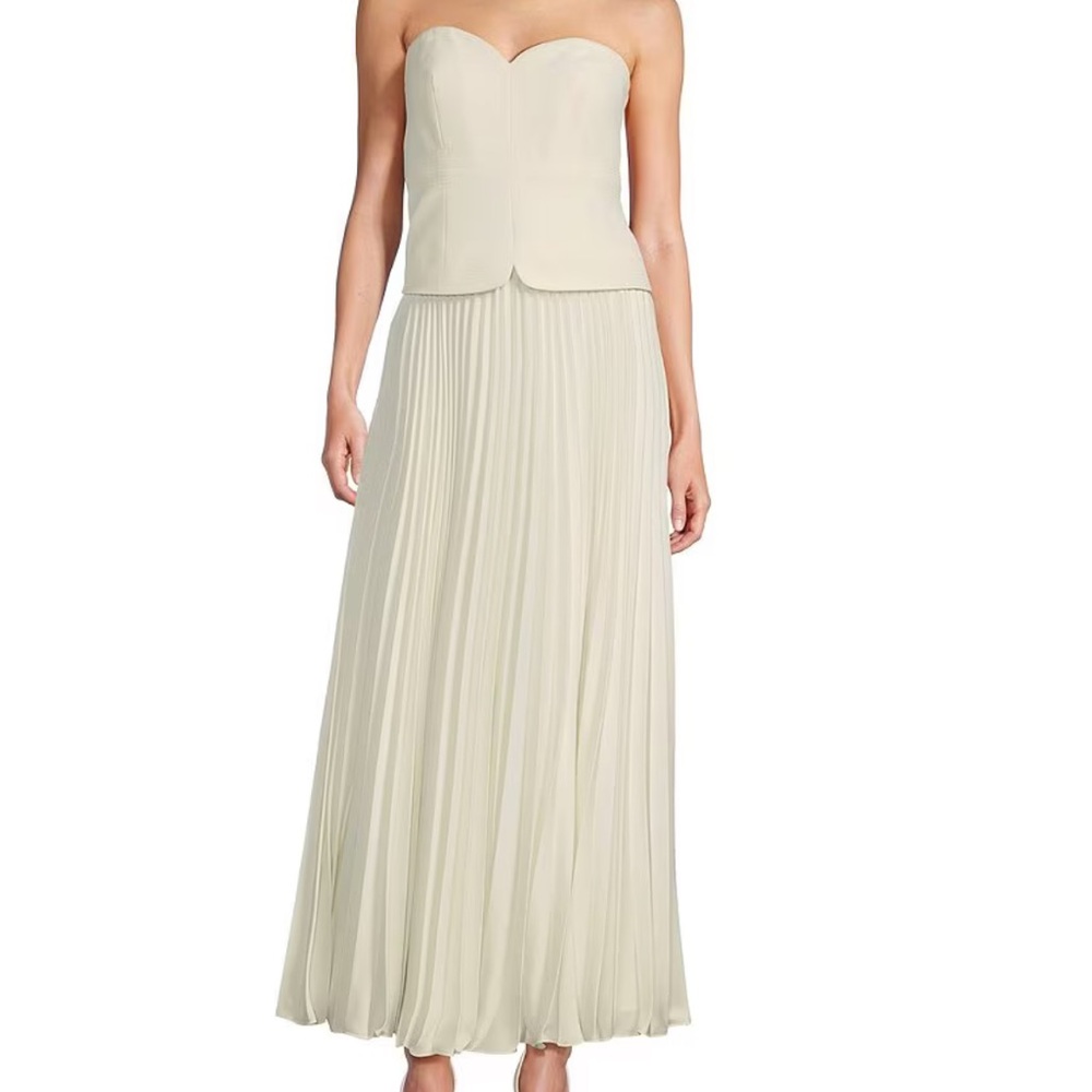Antonio Melani Billie Crepe Pleated Maxi